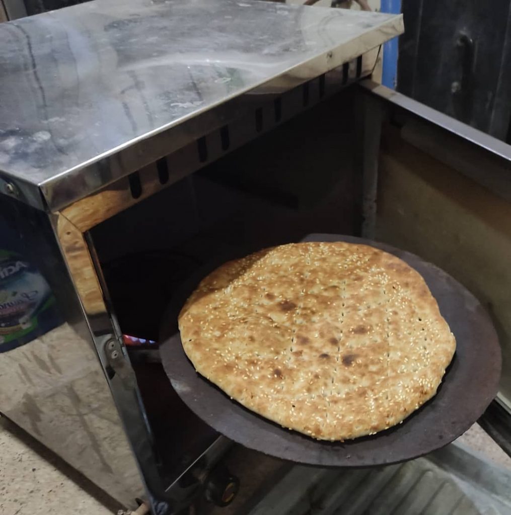 تنور گازی خانگی پخت نان و کیک