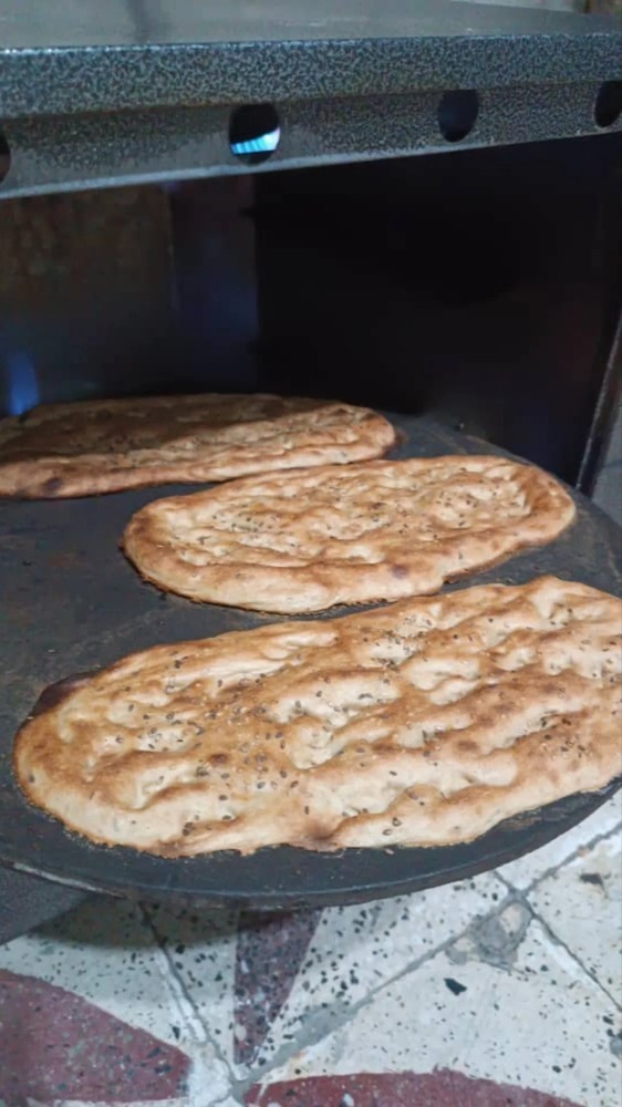 تنور گازی پختن نان در منزل شارژ شد
